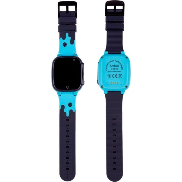 Детские смарт-часы AmiGo GO008 MILKY Blue фото №3