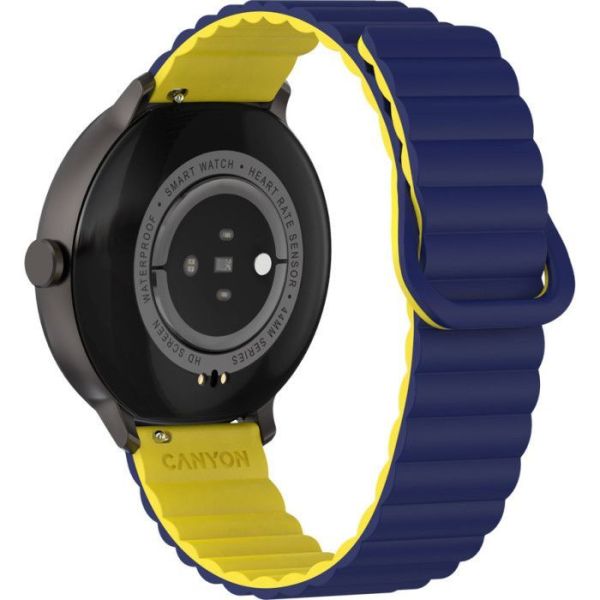 Смарт-часы Canyon SW-69 Jacky Blue/Yellow (CNS-SW69BL) фото №3