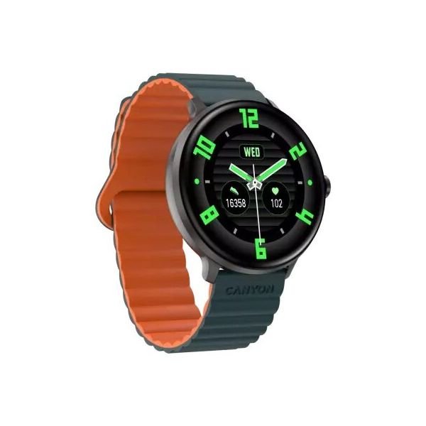Смарт-часы Canyon SW-69 Jacky Green/Orange (CNS-SW69BG) фото №2