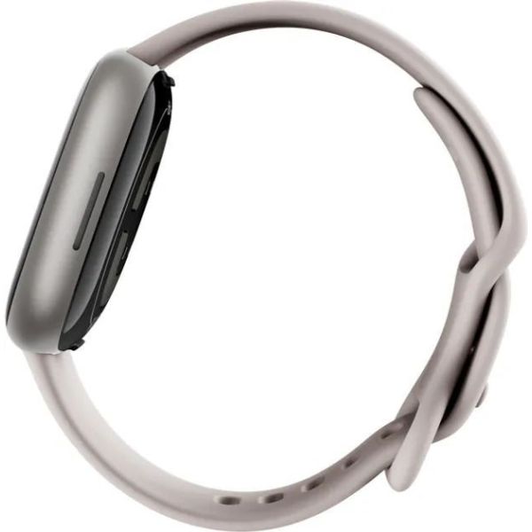 Смарт-часы Fitbit Sense 2 Lunar White/Platinum (FB521SRWT) фото №3