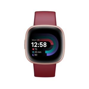 Смарт-часы Fitbit Versa 4 Beet Juice/Copper Rose (FB523RGRD)