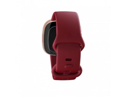 Смарт-годинник Fitbit Versa 4 Beet Juice/Copper Rose (FB523RGRD) фото №3