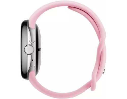 Смарт-годинник Google Pixel Watch 3 41 mm LTE Polished Silver Aluminum Case/Rose Quartz Active Band фото №2