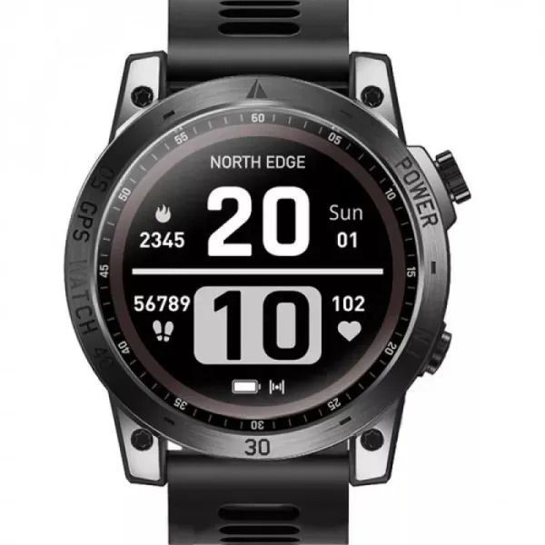 Смарт-годинник North Edge Cross Fit 2 Black фото №3