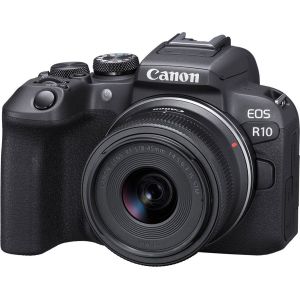 Беззеркальный фотоаппарат Canon EOS R10 kit (RF-S 18-45mm) IS STM (5331C047)