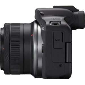 Беззеркальный фотоаппарат Canon EOS R50 kit RF-S 18-45mm IS STM + RF-S 55-210mm IS STM Black (5811C034)