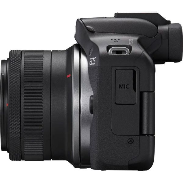 Беззеркальный фотоаппарат Canon EOS R50 kit RF-S 18-45mm IS STM + RF-S 55-210mm IS STM Black (5811C034) фото №2
