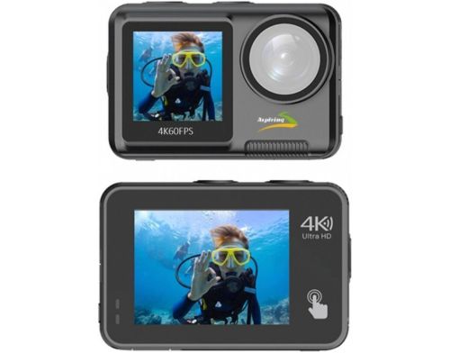 Экшн-камера Aspiring Repeat 4 Ultra HD 4K Dual Screen (86ASZE21PB) фото №2