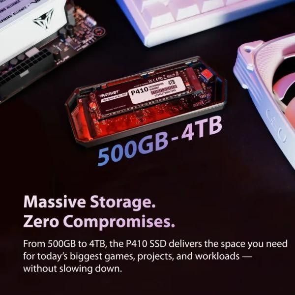 SSD накопитель PATRIOT P410 2 TB P410P2TBM28H фото №4