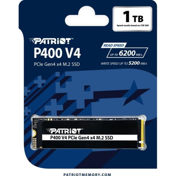 SSD накопитель PATRIOT P400 V4 1 TB (P400VP1TBM28H) фото №4
