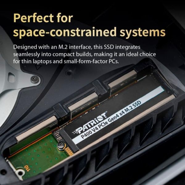SSD накопитель PATRIOT P400 V4 1 TB (P400VP1TBM28H) фото №6