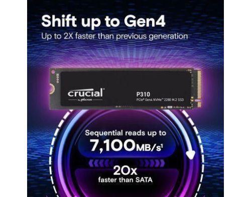 SSD накопитель Crucial P310 500 GB (CT500P310SSD8) фото №3