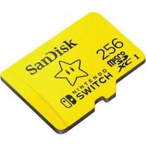 Карта памяти SanDisk 256 GB microSDXC для Nintendo Switch SDSQXAO-256G-GNCZN