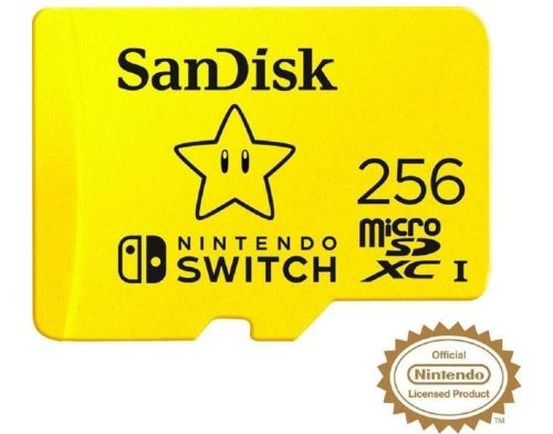 Карта памяти SanDisk 256 GB microSDXC для Nintendo Switch SDSQXAO-256G-GNCZN фото №3
