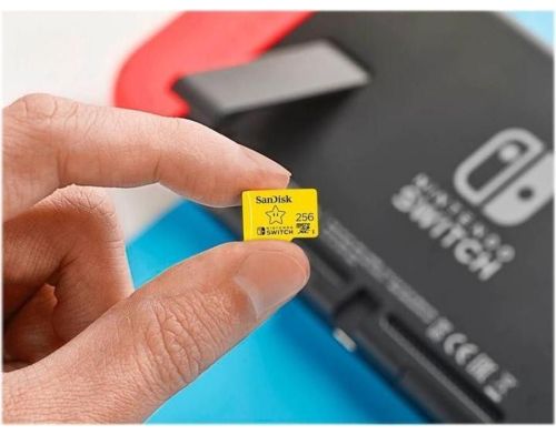 Карта памяти SanDisk 256 GB microSDXC для Nintendo Switch SDSQXAO-256G-GNCZN фото №5