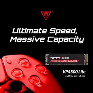 SSD накопитель PATRIOT Viper VP4300 Lite 1TB (VP4300L1TBM28H)