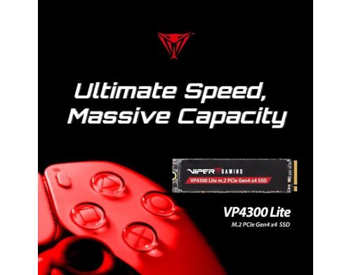 SSD накопитель PATRIOT Viper VP4300 Lite 1TB (VP4300L1TBM28H) фото №2