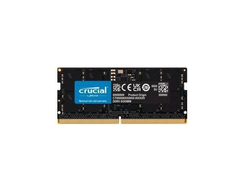 Пам'ять для ноутбуків Crucial 16 GB SO-DIMM DDR5 4800 MHz (CT16G48C40S5T) фото №13