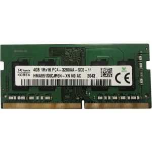 Память для ноутбуков SK hynix 4 GB SO-DIMM DDR4 3200 MHz (HMA851S6CJR6N-XN)