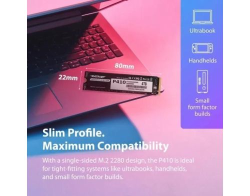 SSD накопитель PATRIOT P410 2 TB P410P2TBM28H фото №7