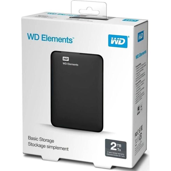 Жесткий диск WD Elements Portable 2TB (WDBU6Y0020BBK) фото №5