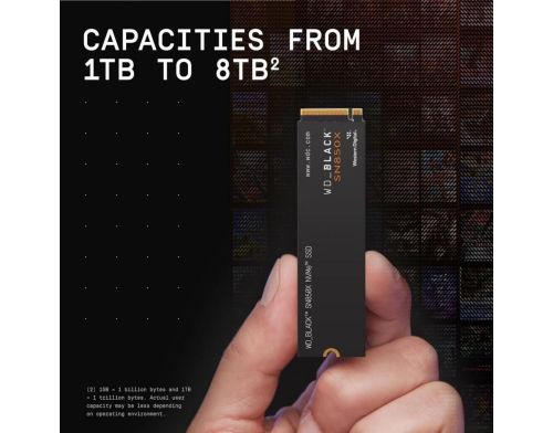 SSD накопитель WD Black SN850X 8TB (WDS800T2X0E) фото №4