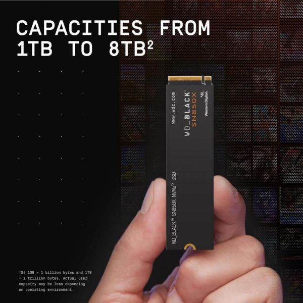 SSD накопитель WD Black SN850X 8TB (WDS800T2X0E) фото №4