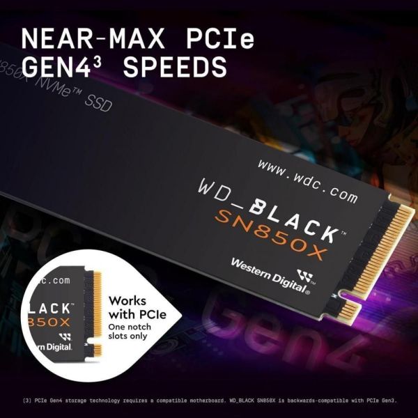SSD накопитель WD Black SN850X 8TB (WDS800T2X0E) фото №6