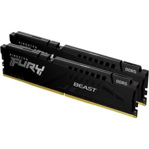 Память для настольных компьютеров Kingston FURY 32GB (2x16GB) DDR5 5200MHz Beast Black (KF552C40BBK2-32)