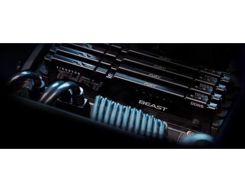 Память для настольных компьютеров Kingston FURY 32GB (2x16GB) DDR5 5200MHz Beast Black (KF552C40BBK2-32) фото №6