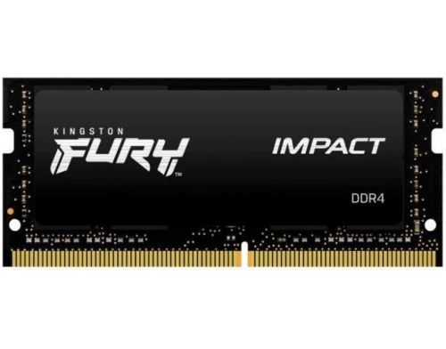 Память ноутбуков Kingston FURY 8 GB SO-DIMM DDR4 3200 MHz Impact (KF432S20IB/8) фото №2