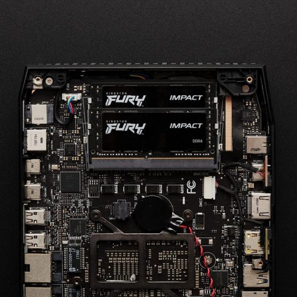 Память ноутбуков Kingston FURY 16 GB SO-DIMM DDR4 3200 MHz Impact (KF432S20IB/16) фото №4