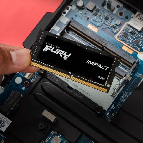 Память ноутбуков Kingston FURY 16 GB SO-DIMM DDR4 3200 MHz Impact (KF432S20IB/16) фото №5