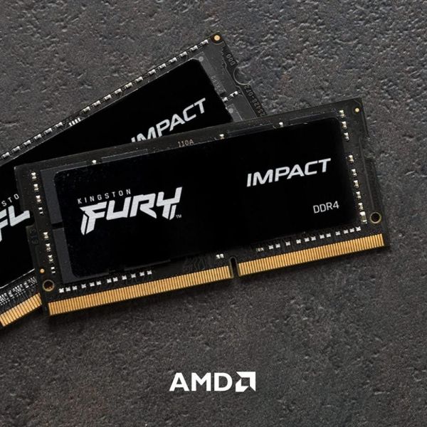 Память ноутбуков Kingston FURY 16 GB SO-DIMM DDR4 3200 MHz Impact (KF432S20IB/16) фото №6