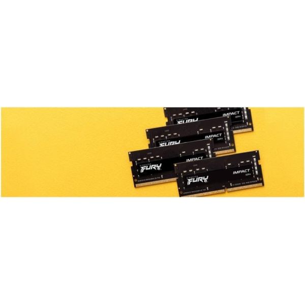 Память ноутбуков Kingston FURY 16 GB SO-DIMM DDR4 3200 MHz Impact (KF432S20IB/16) фото №7