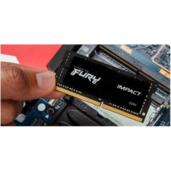 Память ноутбуков Kingston FURY 16 GB SO-DIMM DDR4 3200 MHz Impact (KF432S20IB/16) фото №9