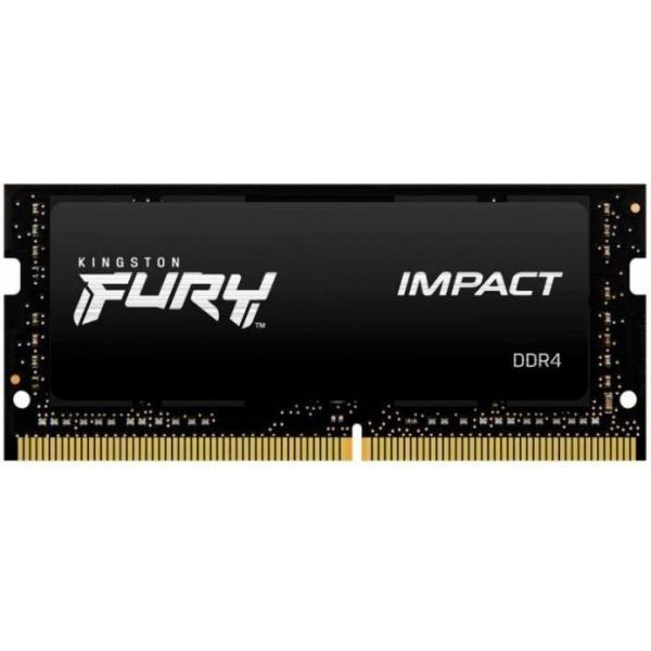 Память ноутбуков Kingston FURY 32 GB SO-DIMM DDR4 3200 MHz Impact (KF432S20IB/32) фото №2