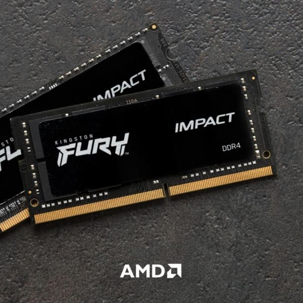 Память ноутбуков Kingston FURY 32 GB SO-DIMM DDR4 3200 MHz Impact (KF432S20IB/32) фото №4