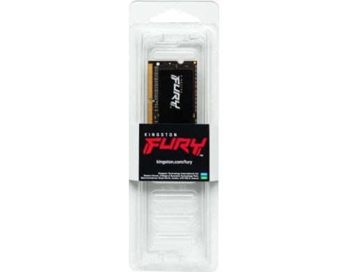 Память ноутбуков Kingston FURY 32 GB SO-DIMM DDR4 3200 MHz Impact (KF432S20IB/32) фото №6