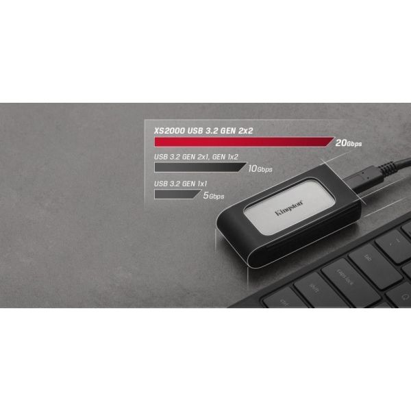 SSD накопитель Kingston XS2000 500 GB (SXS2000/500G) фото №5
