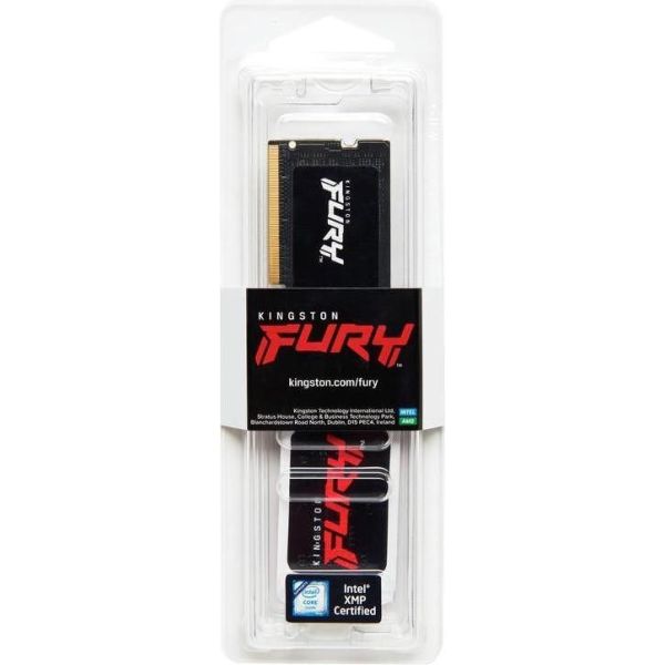 Память ноутбуков Kingston FURY 32 GB SO-DIMM DDR5 5600 MHz Impact (KF556S40IB-32) фото №3