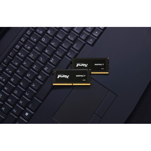 Память ноутбуков Kingston FURY 32 GB SO-DIMM DDR5 5600 MHz Impact (KF556S40IB-32) фото №6