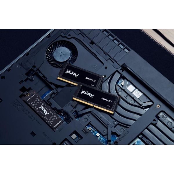 Память ноутбуков Kingston FURY 32 GB SO-DIMM DDR5 5600 MHz Impact (KF556S40IB-32) фото №7