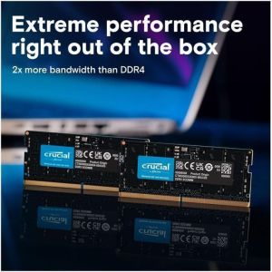 Память для ноутбуков Crucial 8 GB SO-DIMM DDR5 5200 MHz (CT8G52C42S5)