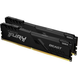 Память для настольных компьютеров Kingston FURY 32GB (2x16GB) DDR4 3600MHz Beast Black (KF436C18BBK2/32)