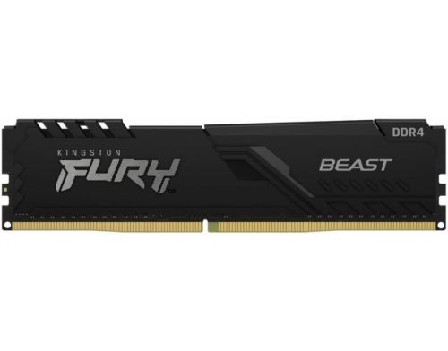 Память для настольных компьютеров Kingston FURY 32GB (2x16GB) DDR4 3600MHz Beast Black (KF436C18BBK2/32) фото №3
