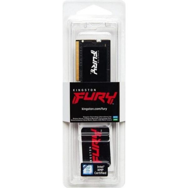Память ноутбуков Kingston FURY 16 GB SO-DIMM DDR5 5600 MHz Impact (KF556S40IB-16) фото №4