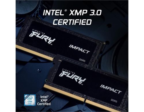 Память ноутбуков Kingston FURY 16 GB SO-DIMM DDR5 5600 MHz Impact (KF556S40IB-16) фото №5