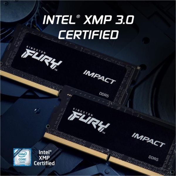 Память ноутбуков Kingston FURY 16 GB SO-DIMM DDR5 5600 MHz Impact (KF556S40IB-16) фото №5