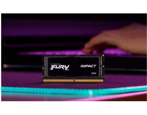 Память ноутбуков Kingston FURY 16 GB SO-DIMM DDR5 5600 MHz Impact (KF556S40IB-16) фото №7